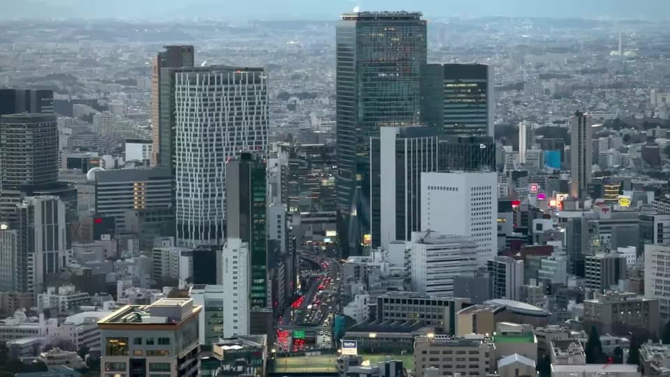 tokyo city context at night