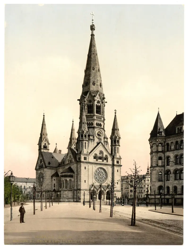 Kaiser Wilhelm Memorial Church in berlin