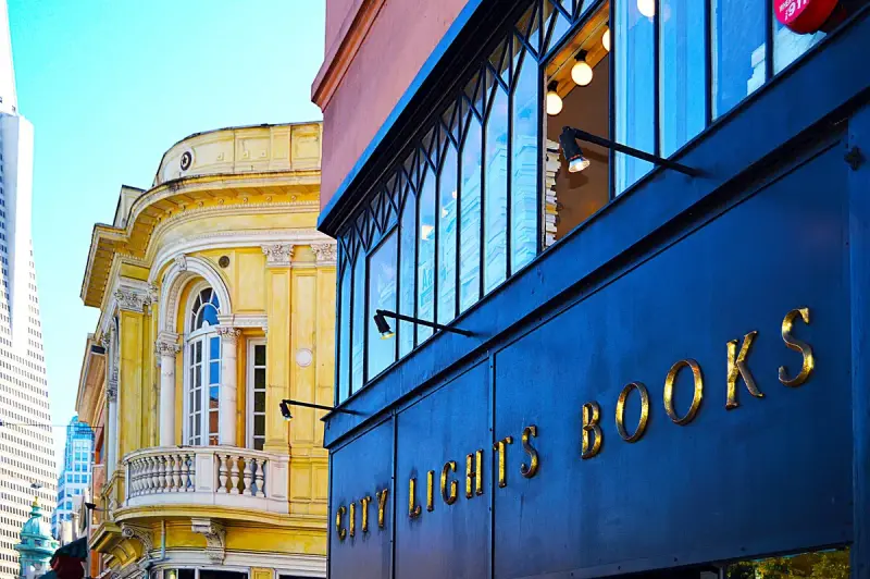 City Lights Booksellers in san francisco