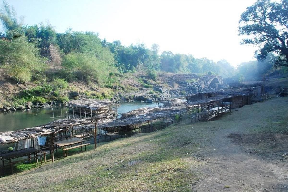 A brown river between green banks in Cavite