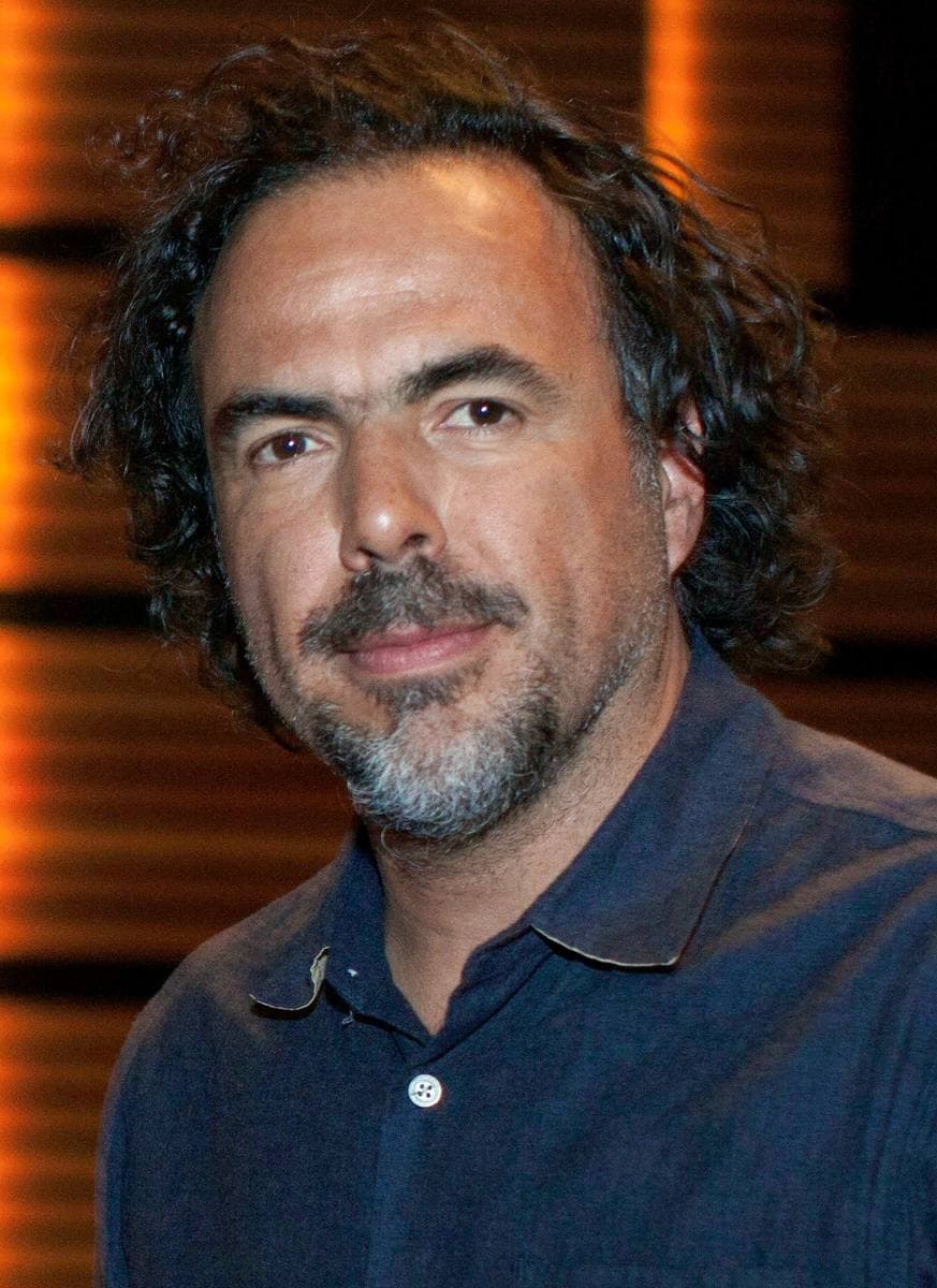 Alejandro G. Iñárritu in a dark shirt