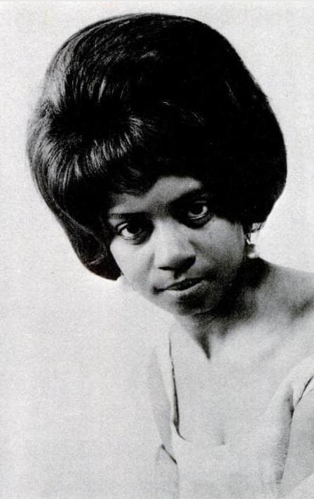 Portrait of Fontella Bass from a trade advertisement