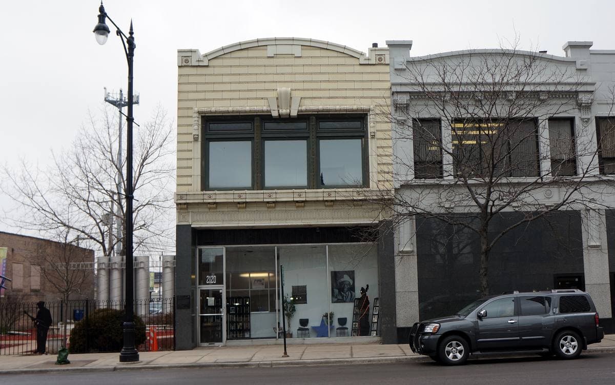 The front of the Chess Records building on Michigan Avenue
