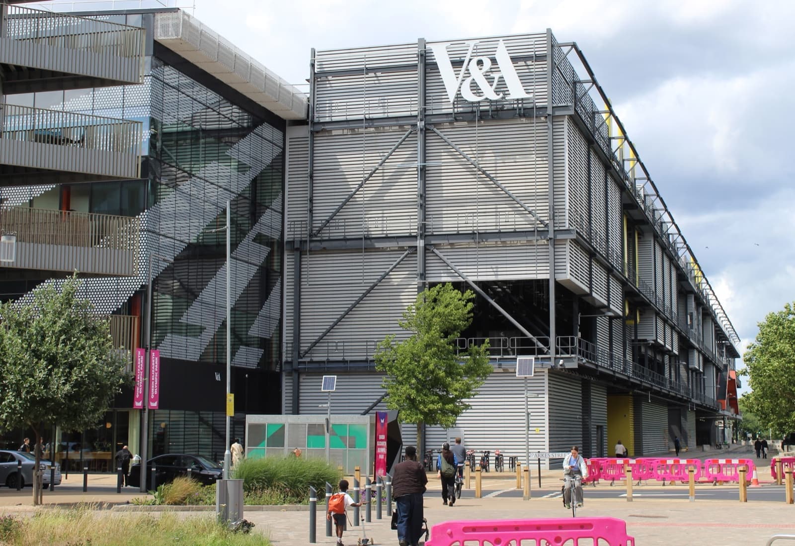 The V&A East Storehouse building in Hackney Wick