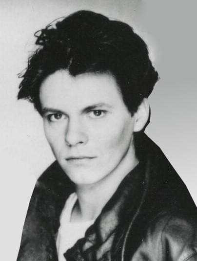 Andy Taylor in 1983 with short spiky hair