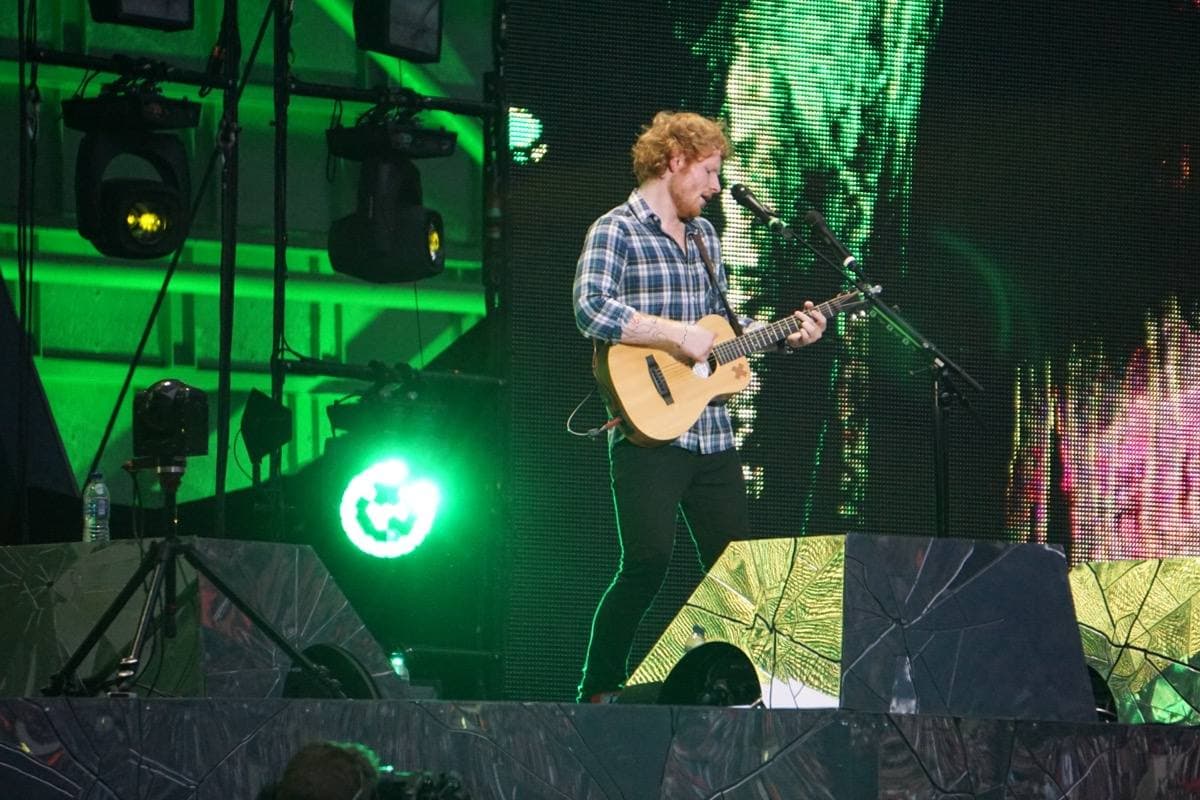 A full Wembley Stadium during Ed Sheeran’s 2015 show
