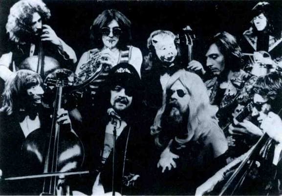 Electric Light Orchestra group photograph from 1972