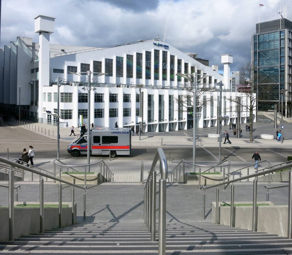 The front of Wembley Arena