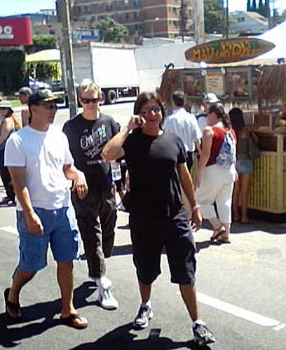 Steve Perry in 2006, smiling