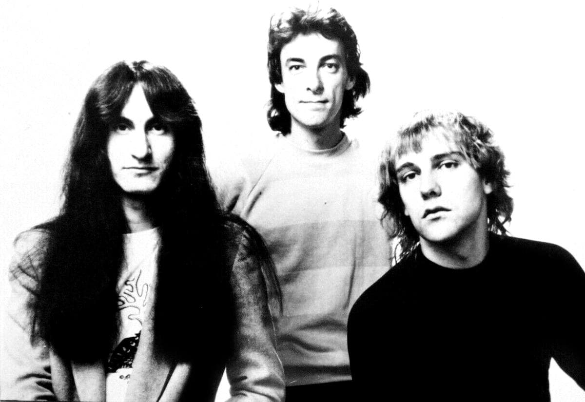 The three members of Rush about 1981