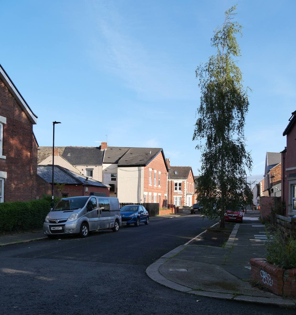 A street of houses in Heaton