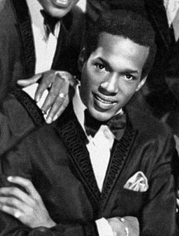 Eddie Kendricks smiling in a tuxedo, 1964