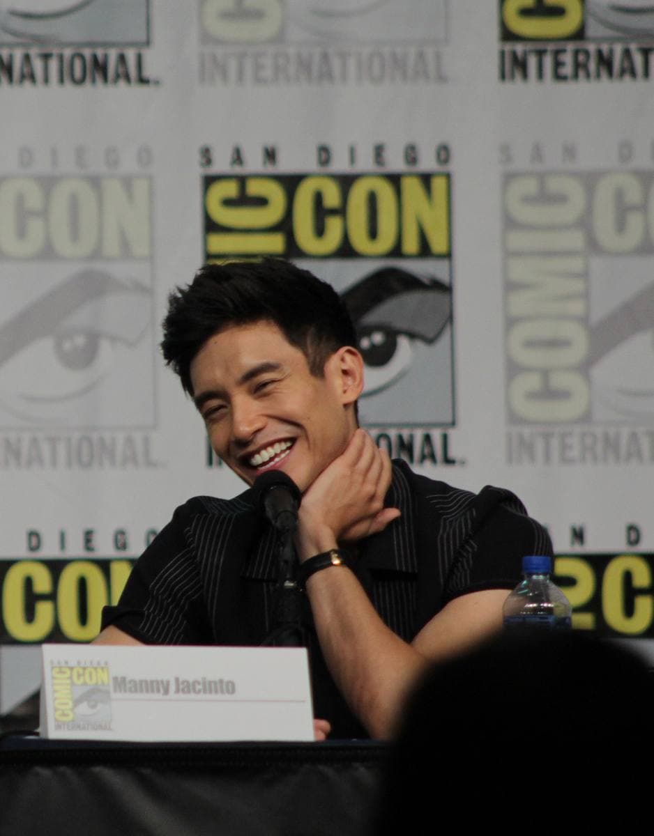Manny Jacinto at a panel