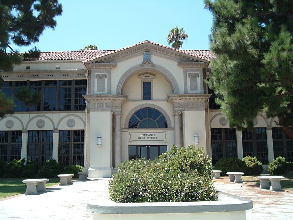 Torrance High School location photograph