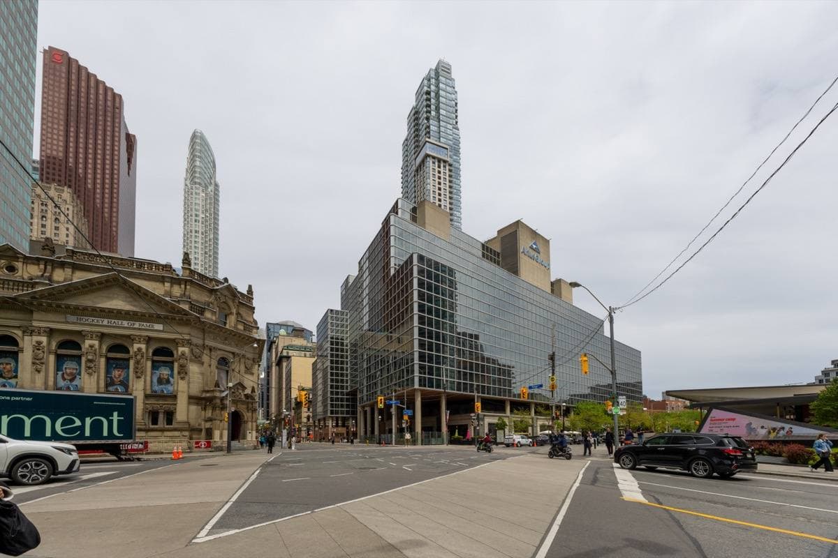 The corner of Yonge Street and Front Street, Toronto