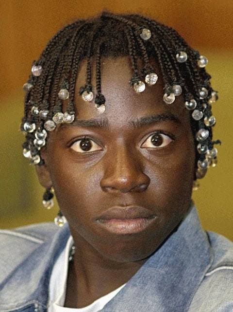 Douglas Silva as a teenager, 2003