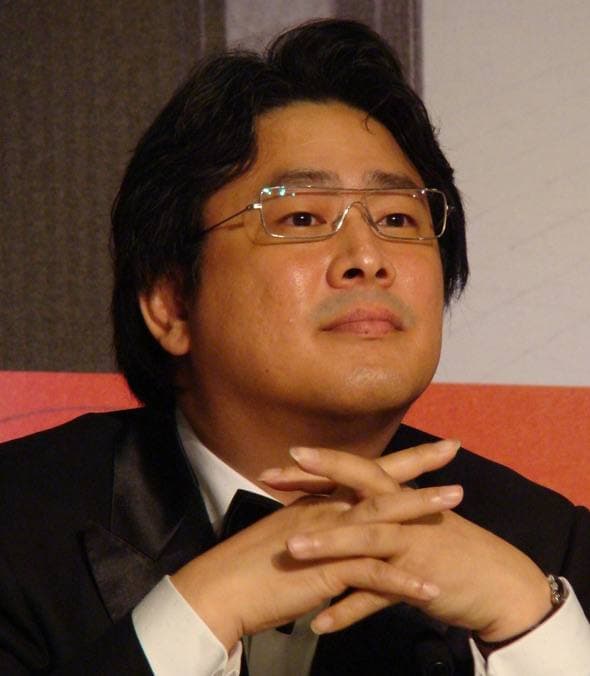 Park Chan-wook in glasses at the Cannes festival