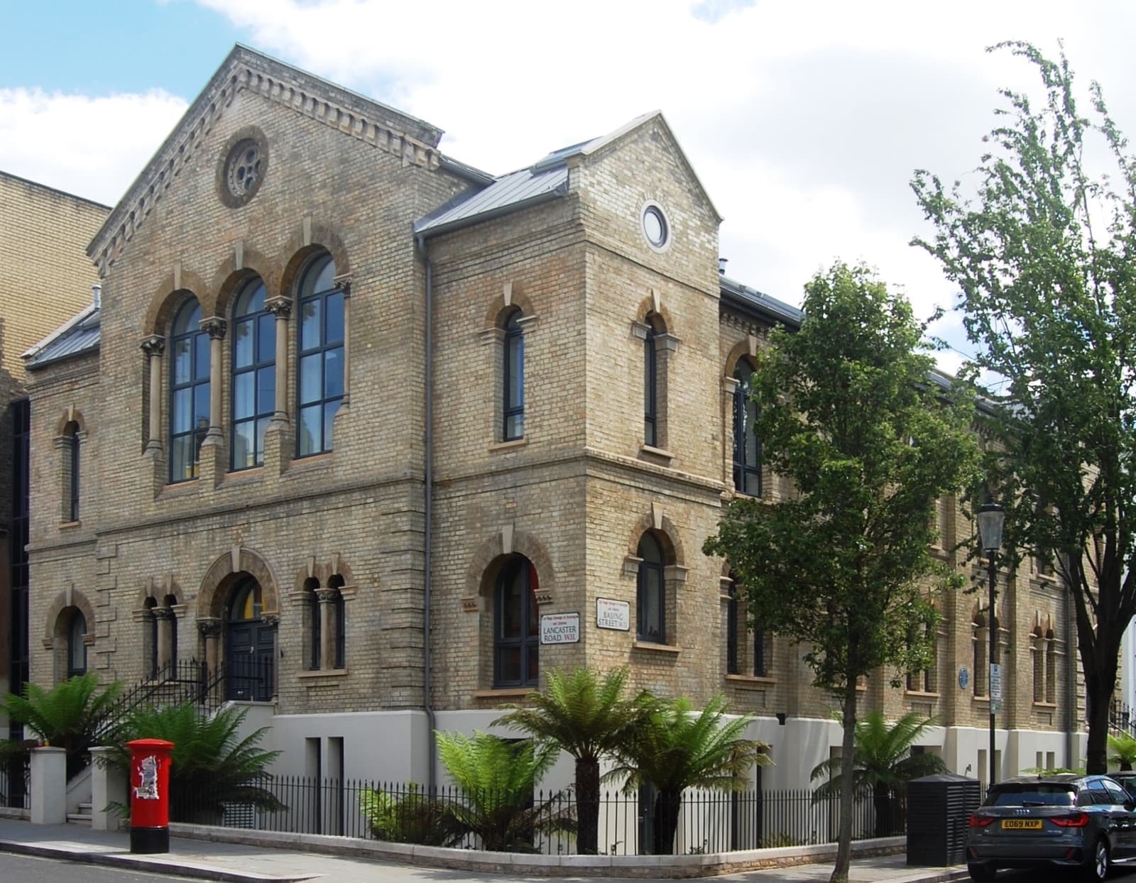 A former chapel on Basing Street, Notting Hill