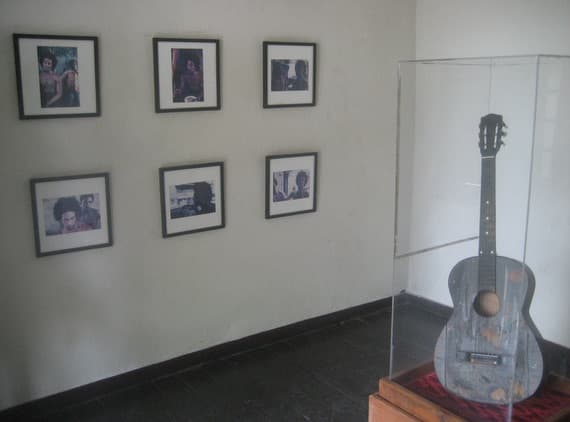 The courtyard of the Trench Town Culture Yard