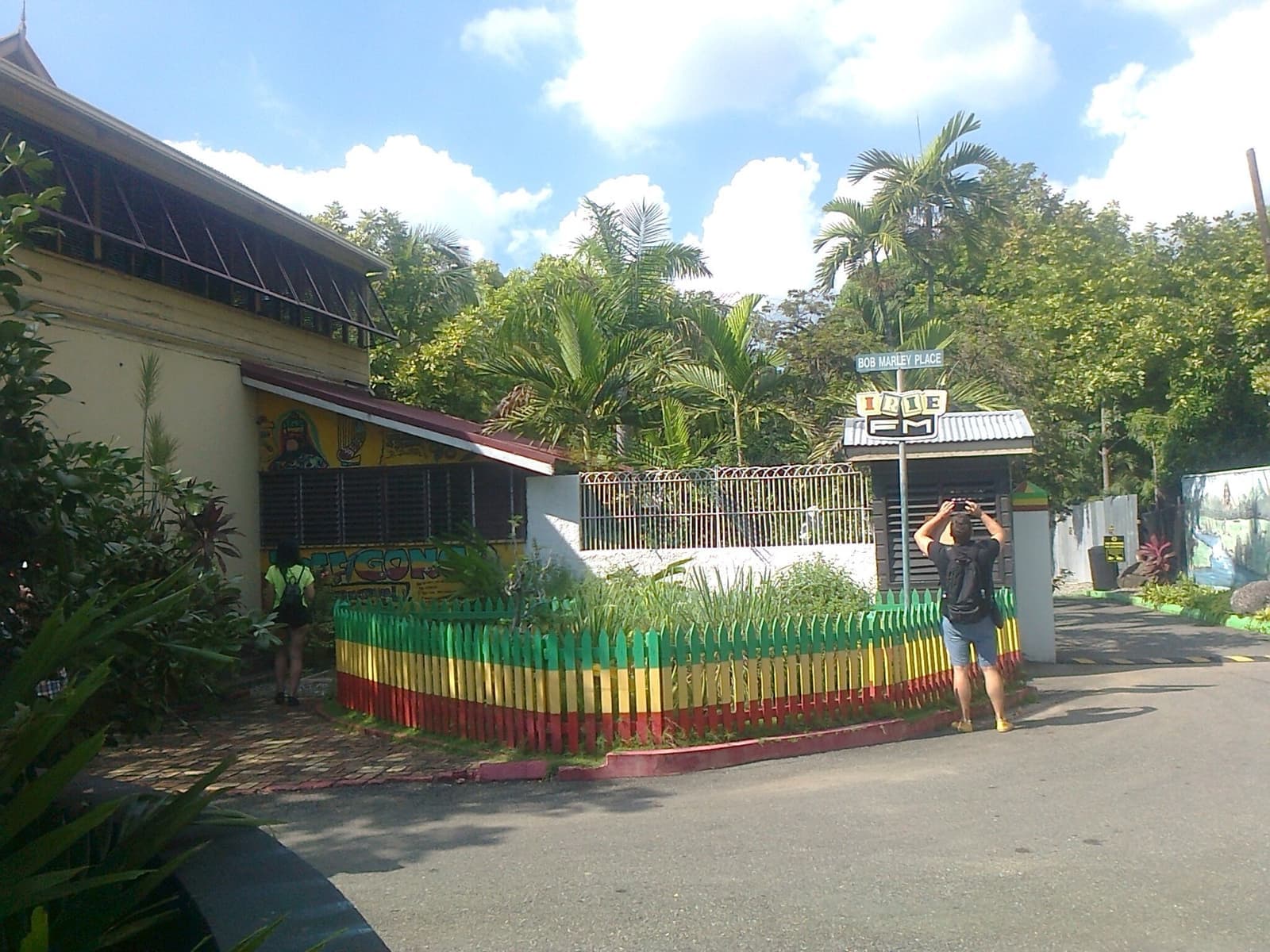 The house and yard at 56 Hope Road, Kingston