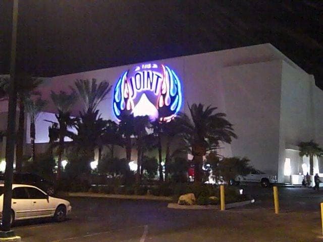 The stage and floor of The Joint concert hall in Las Vegas