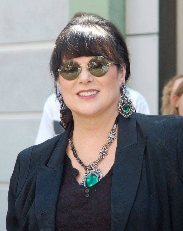 Ann Wilson smiling at the Walk of Fame ceremony in 2012