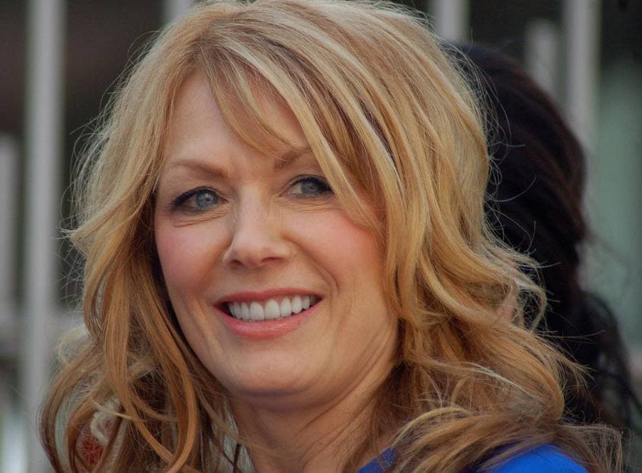 Nancy Wilson at the Walk of Fame ceremony in 2012