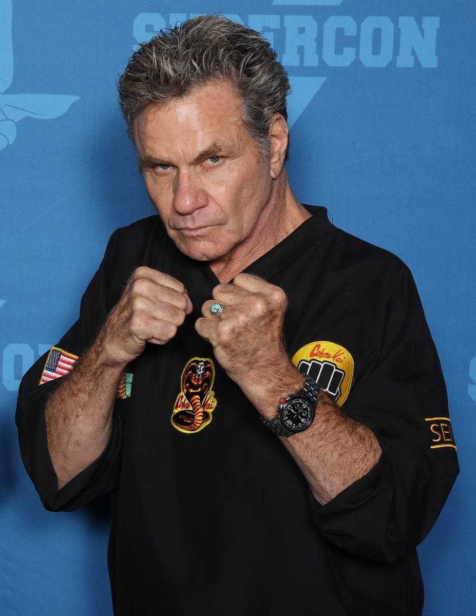 Martin Kove at a fan convention