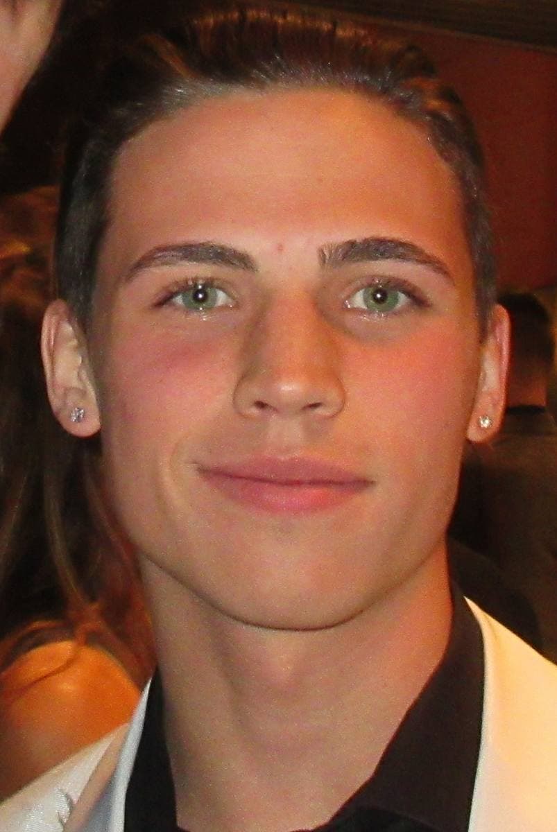 Tanner Buchanan at an evening event