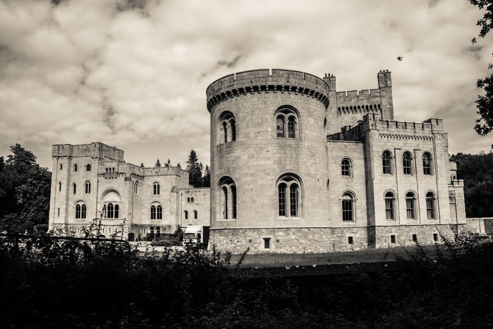 A grand country house on the Castle Ward estate