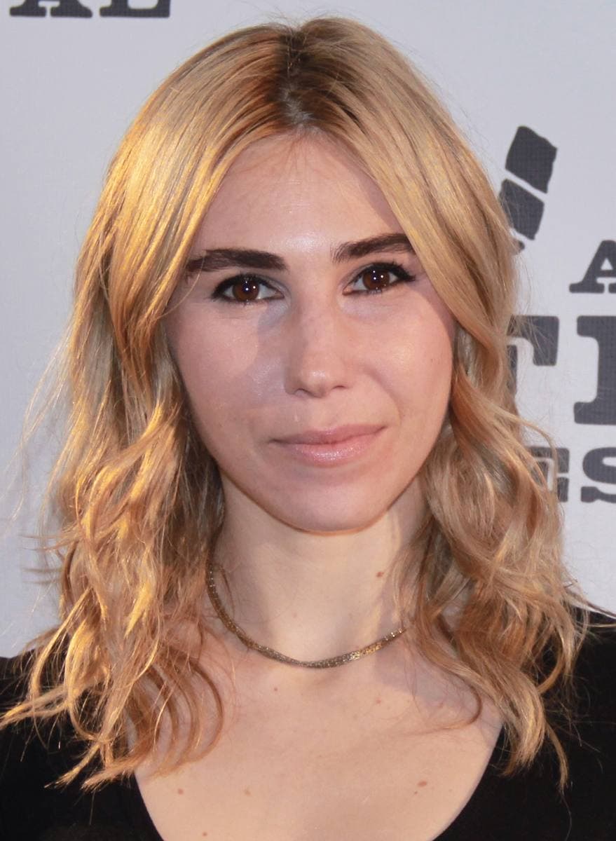 Zosia Mamet smiling, October 2016