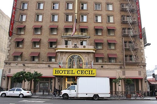 Location photograph of Cecil Hotel