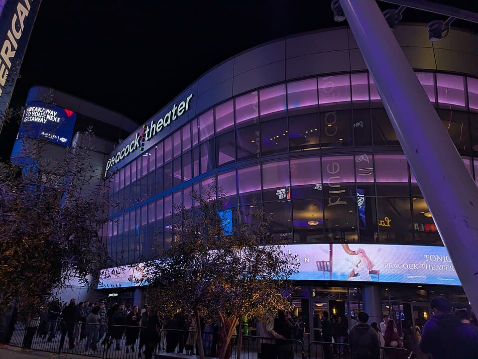 Location photograph of Peacock Theater · former Nokia Theatre