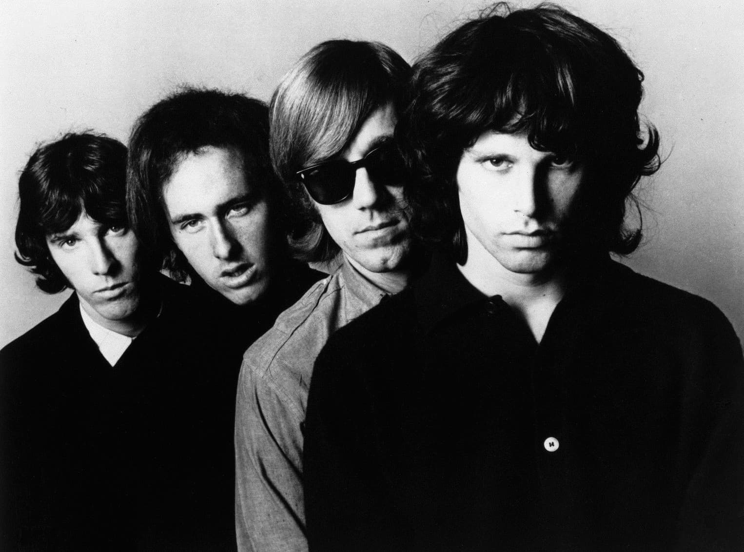 The Doors in an Elektra Records publicity photograph from 1966