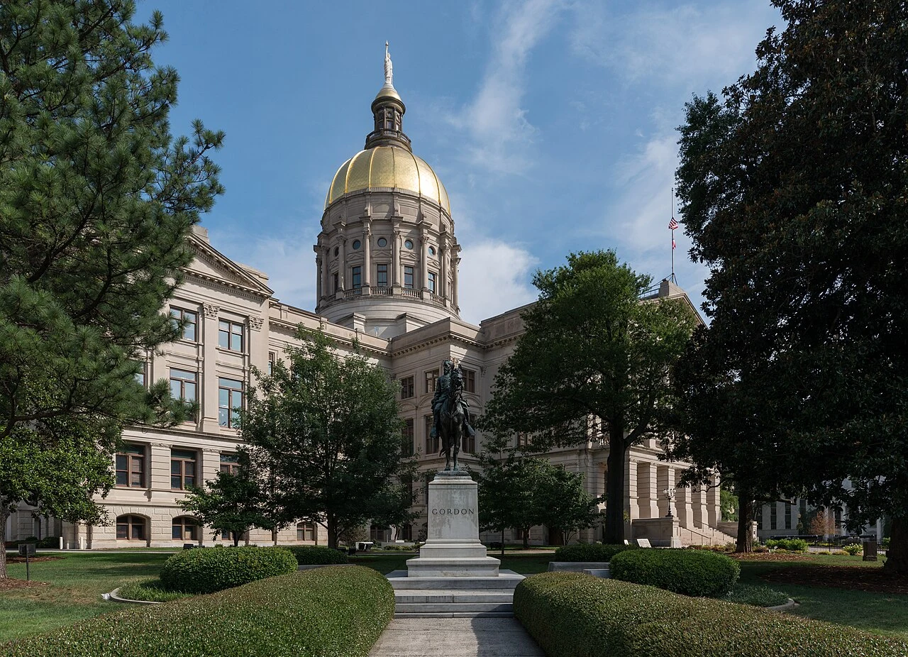 View of Georgia State Capitol, Atlanta