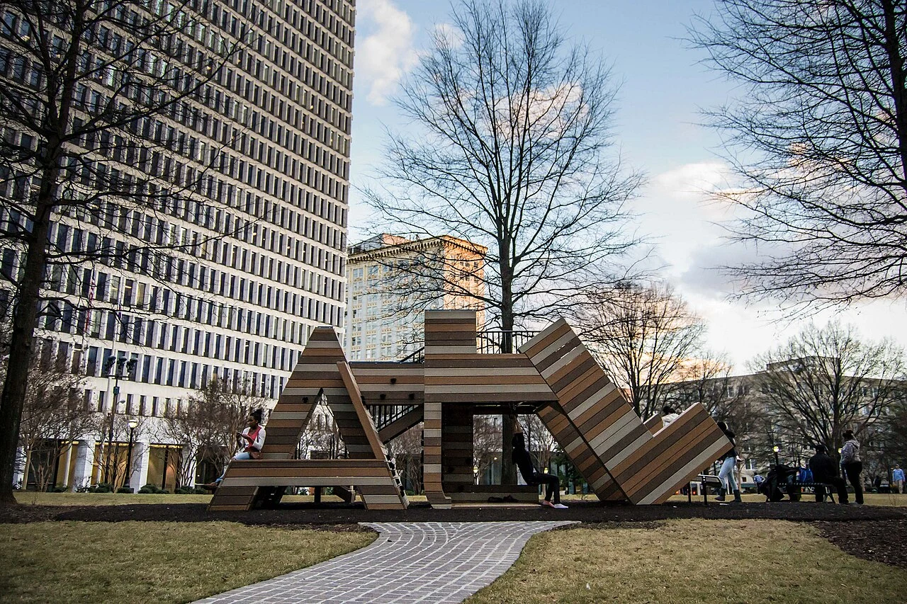 View of Woodruff Park
