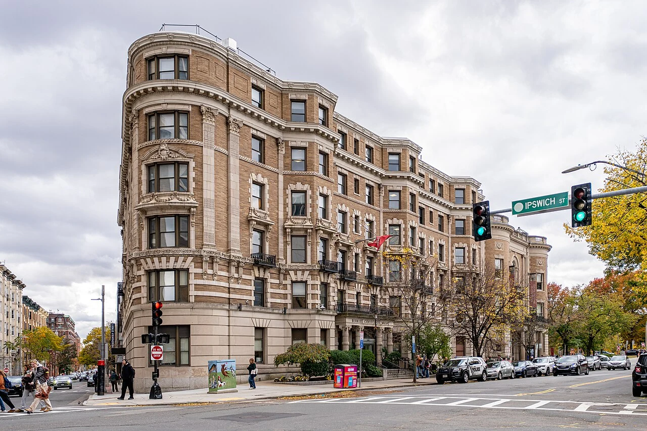 View of 1140 Boylston Street — Berklee performance venues