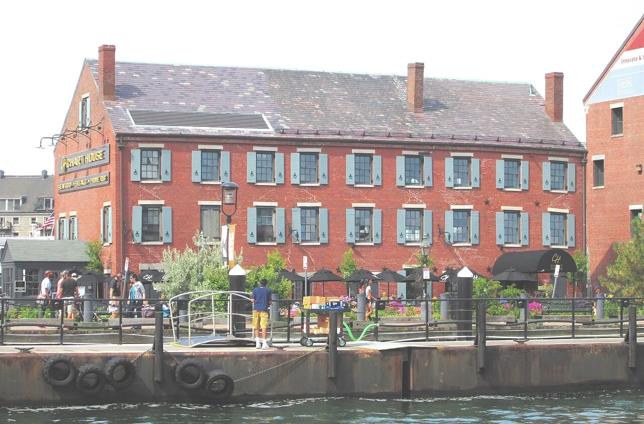 View of Chart House, Long Wharf