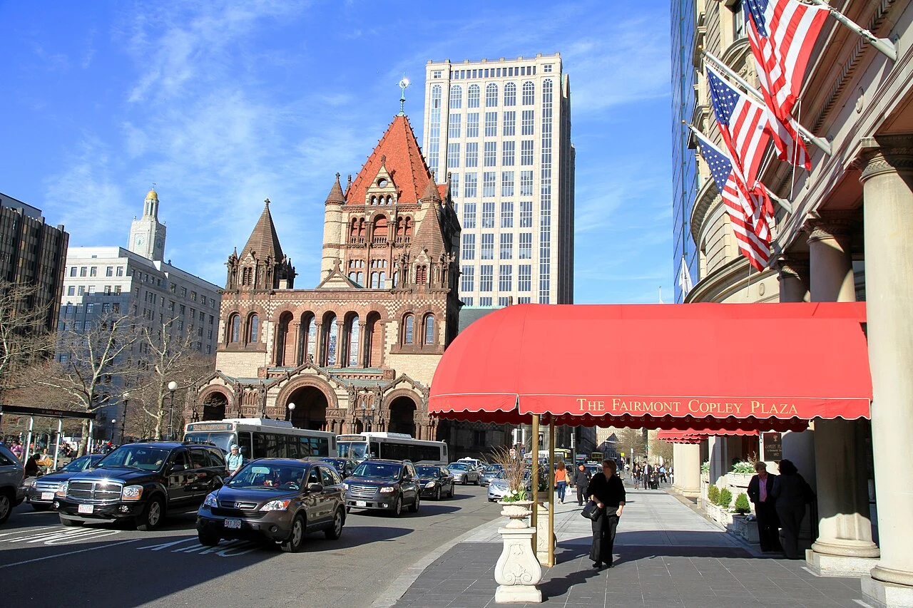 View of Fairmont Copley Plaza