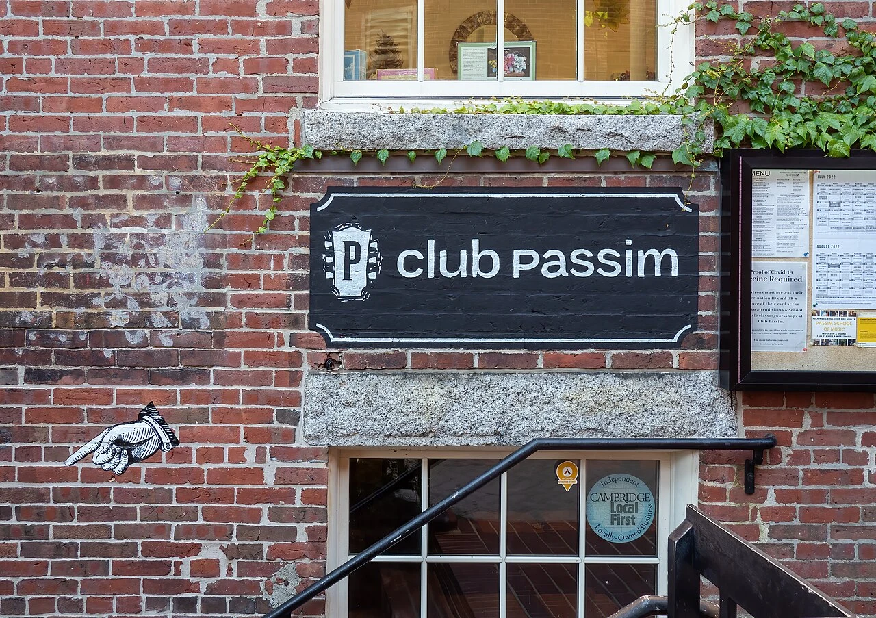View of Club Passim, Palmer Street