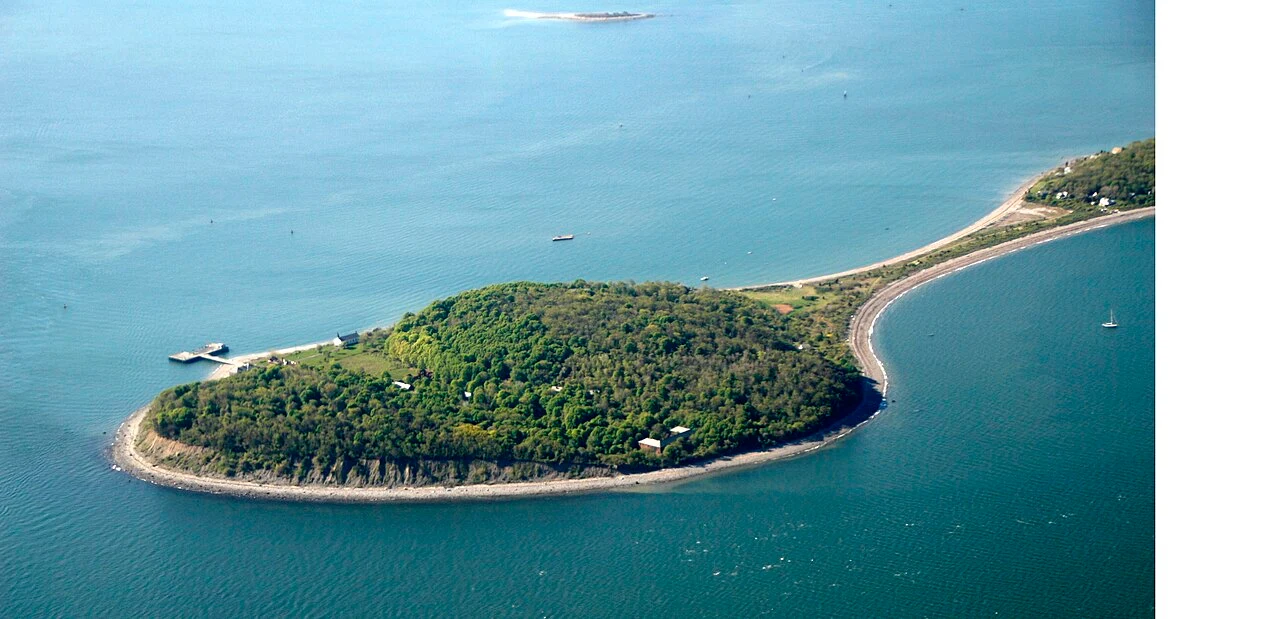View of Peddocks Island — filming area unresolved