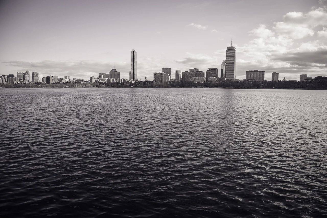 Boston’s Back Bay skyline from Cambridge