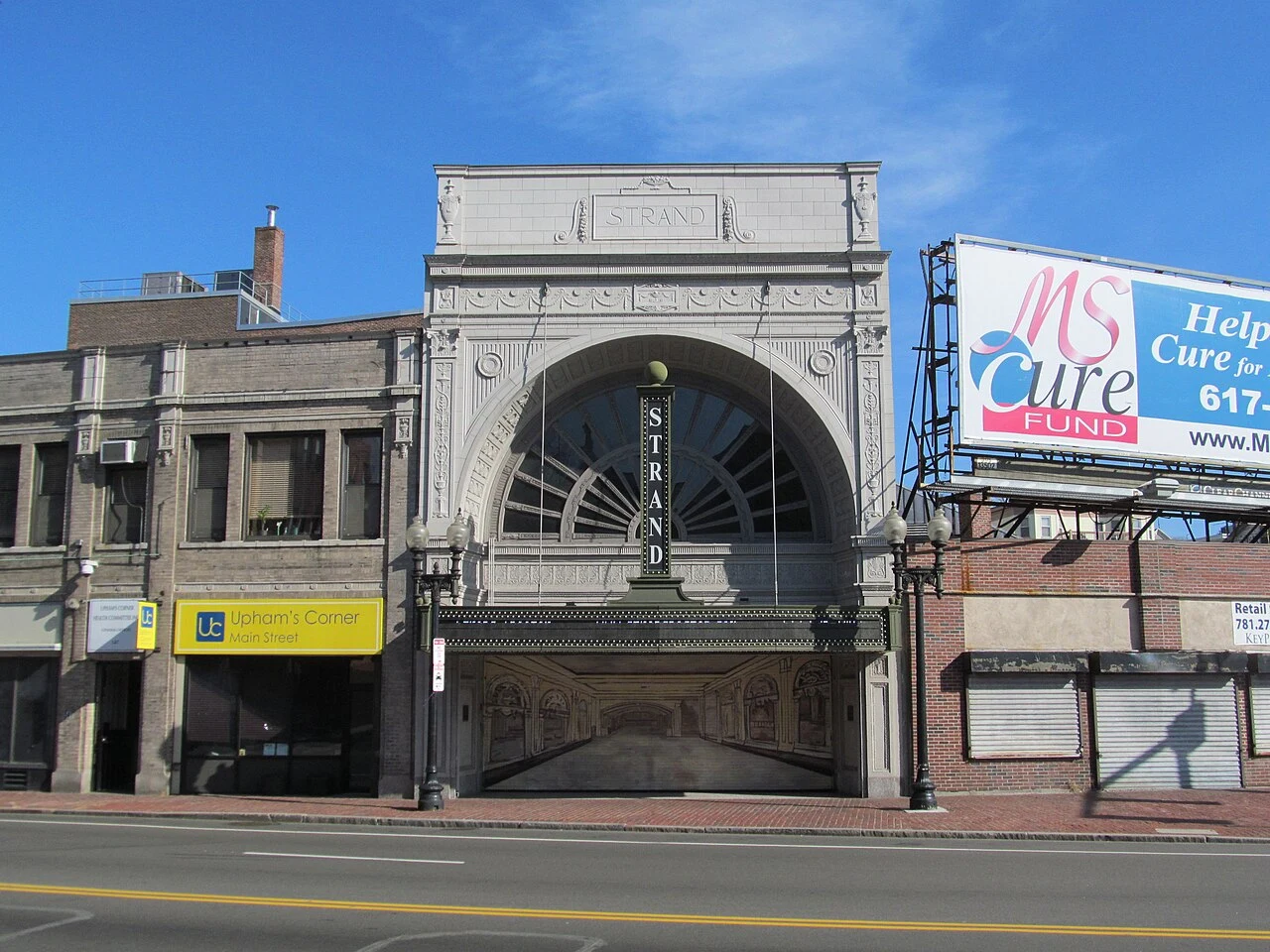 View of Strand Theatre