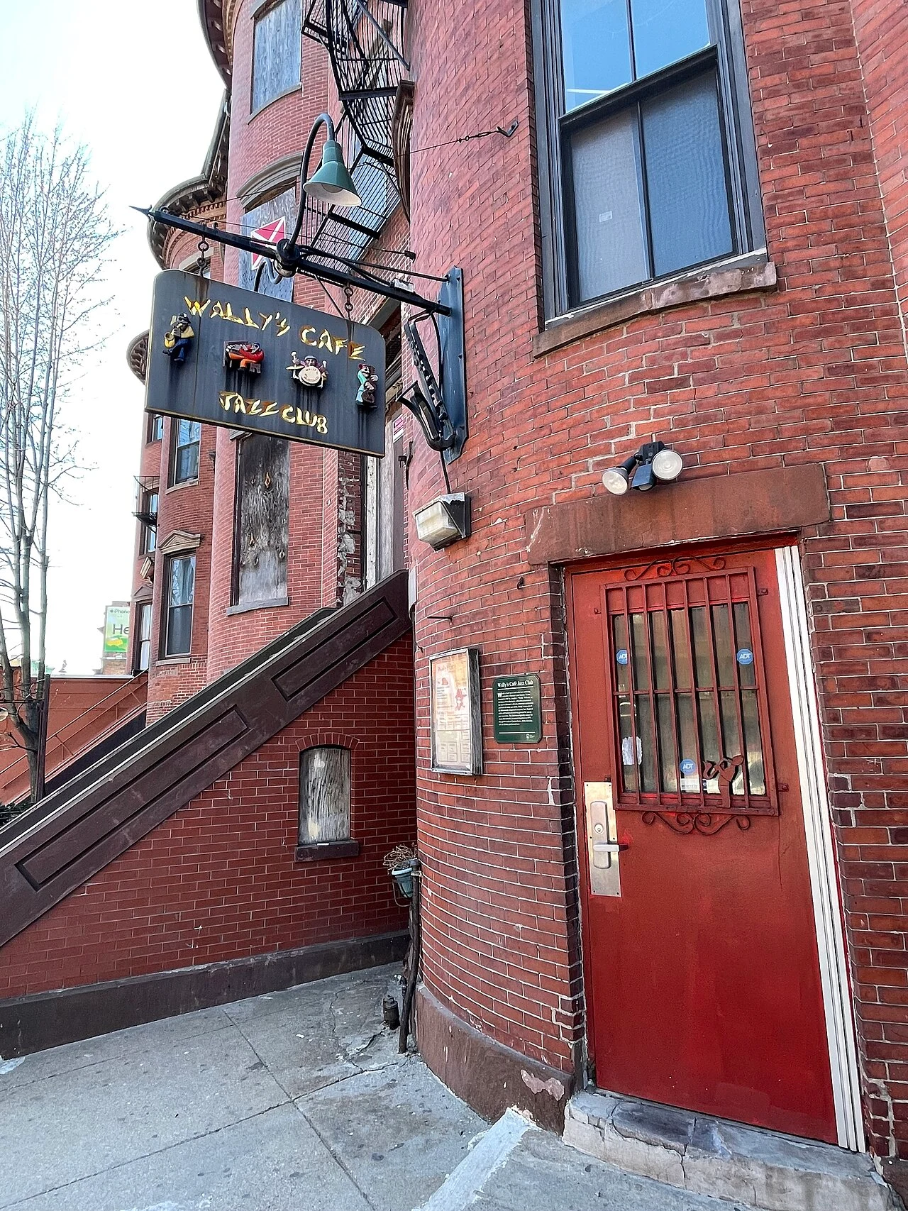 View of Wally’s Café — current premises
