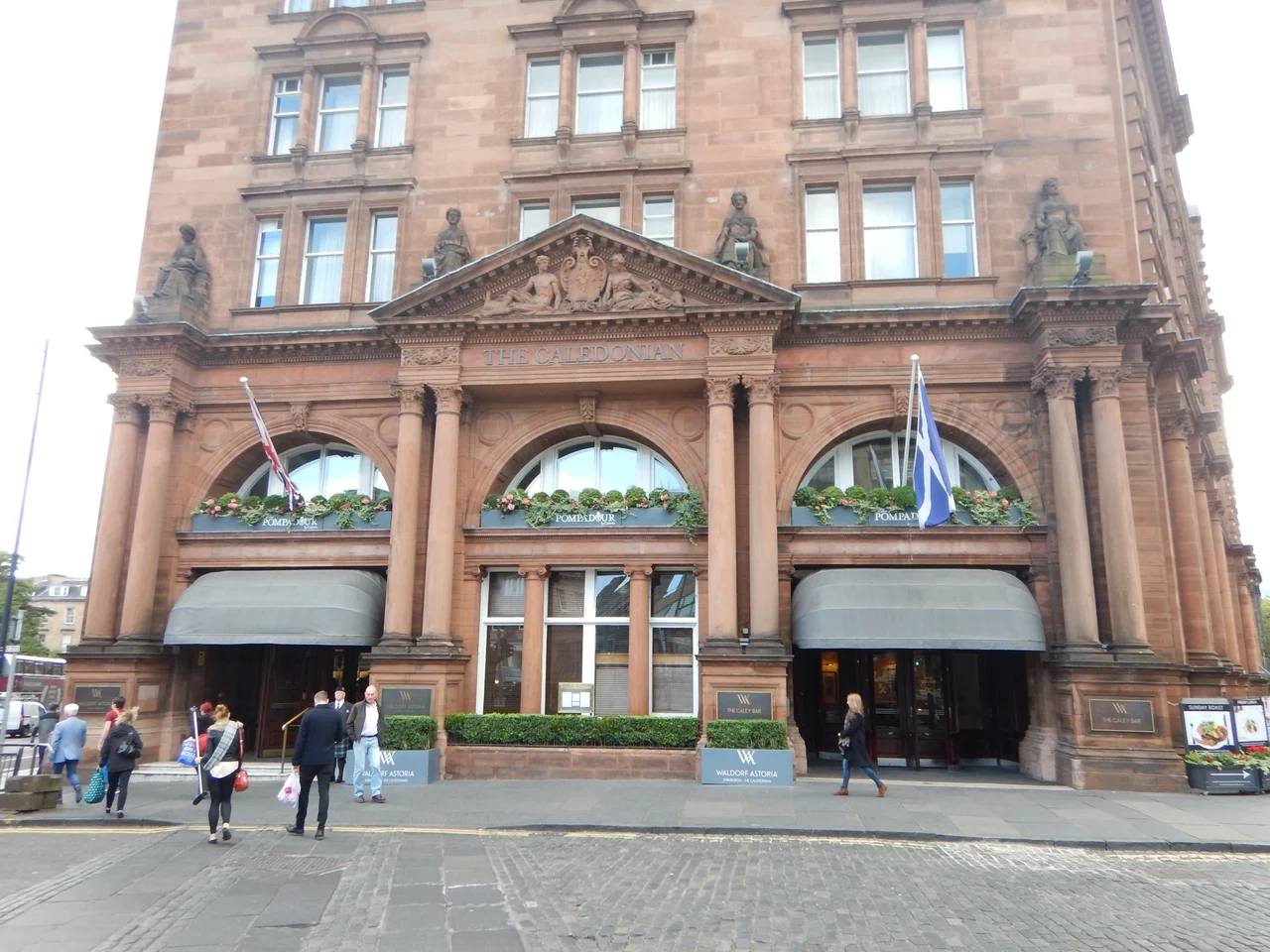 View of Caledonian Hotel