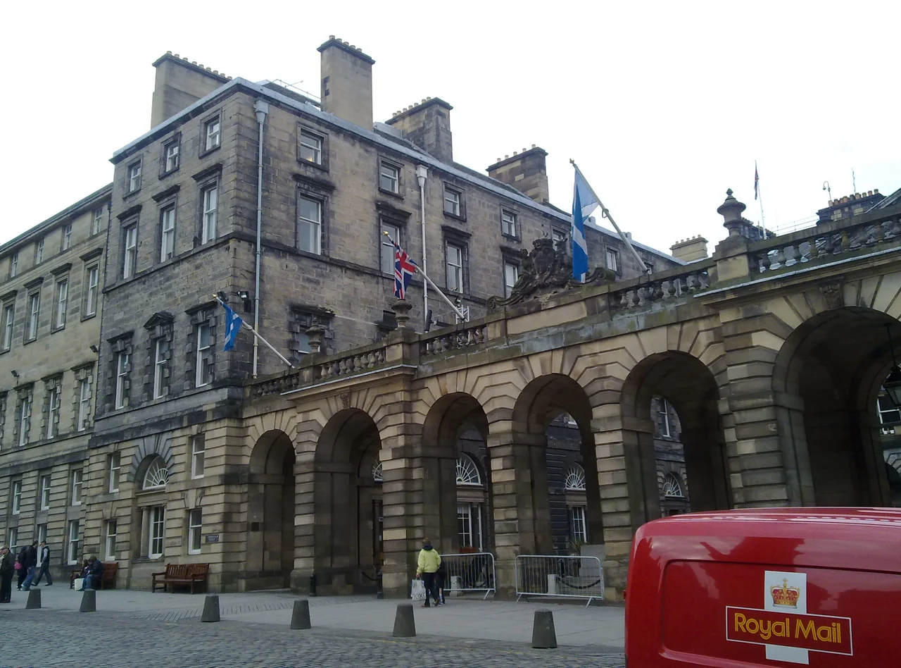 View of City Chambers, Royal Mile