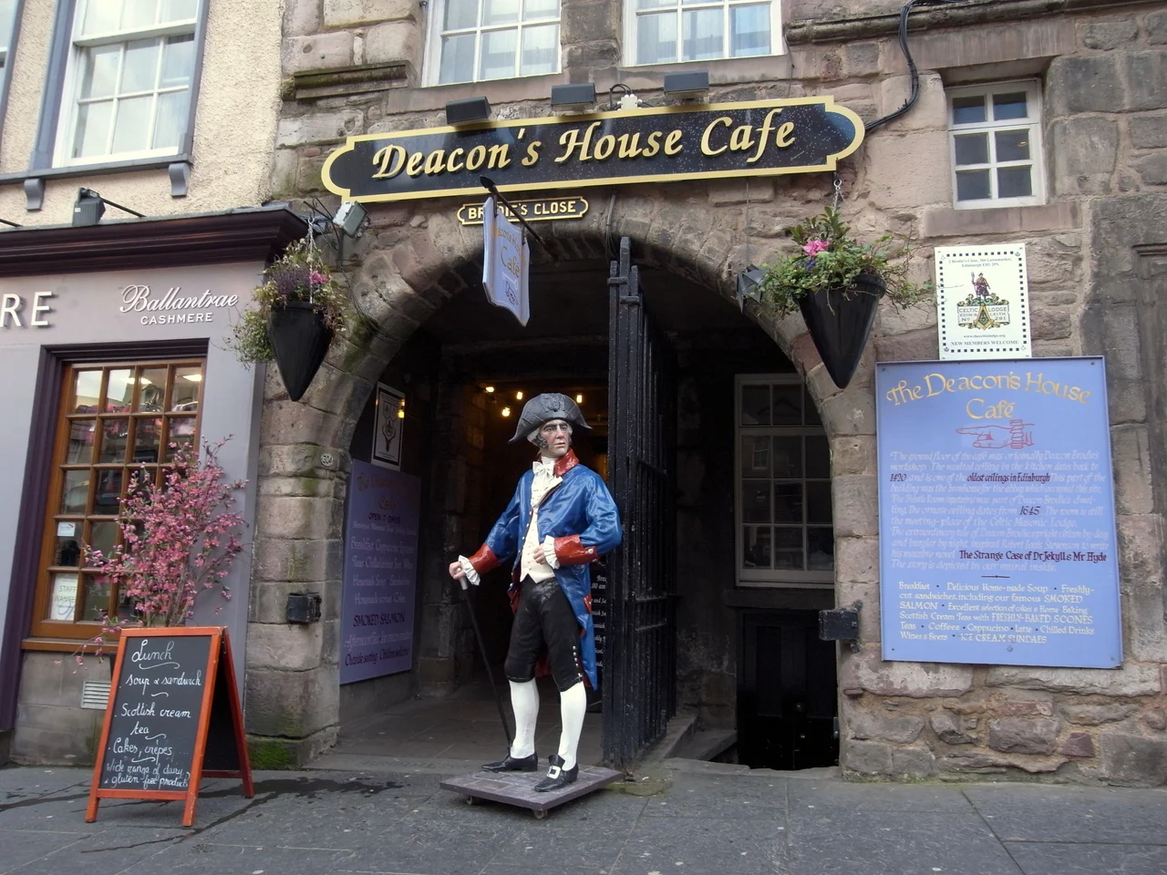 View of Brodie’s Close