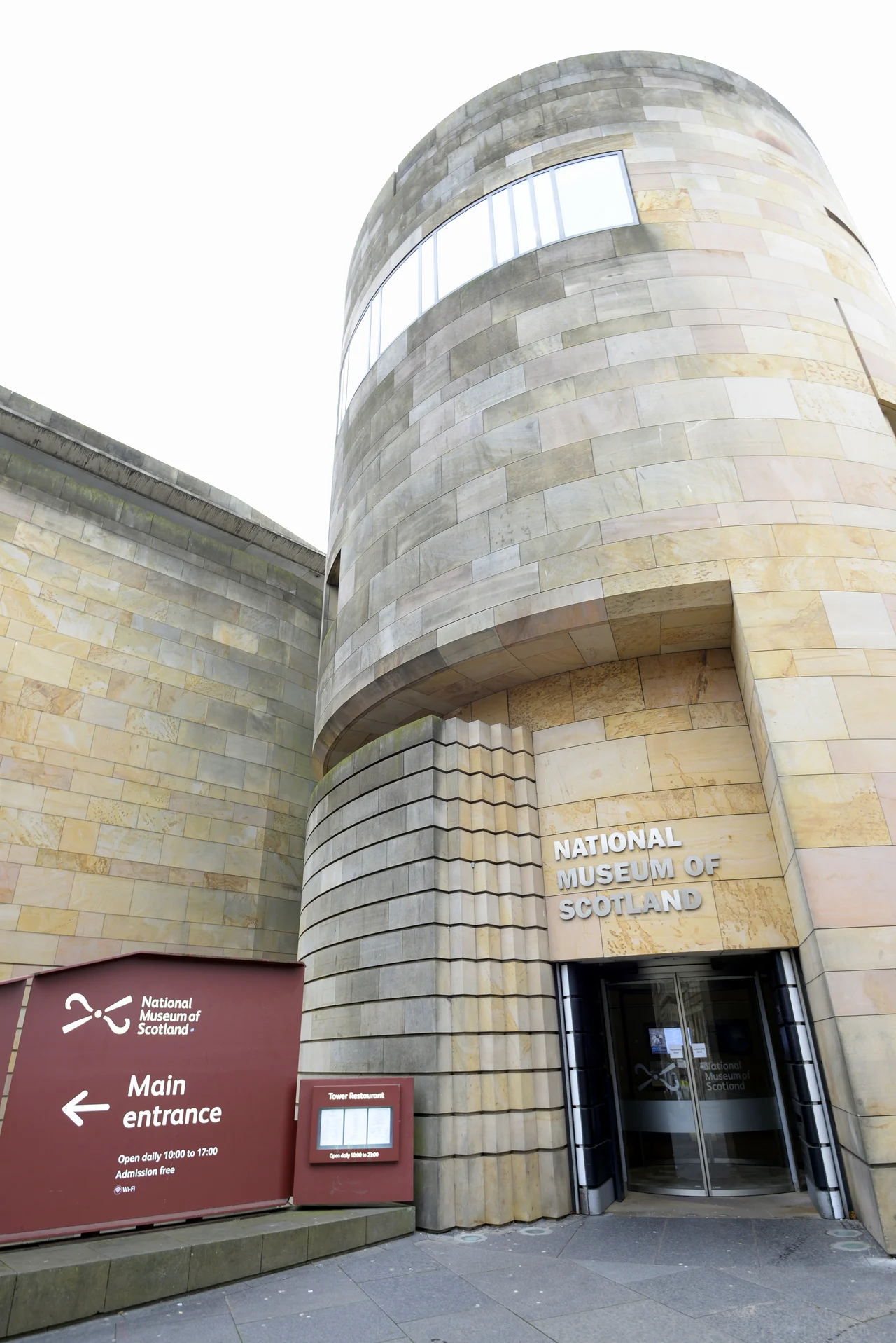 View of National Museum of Scotland