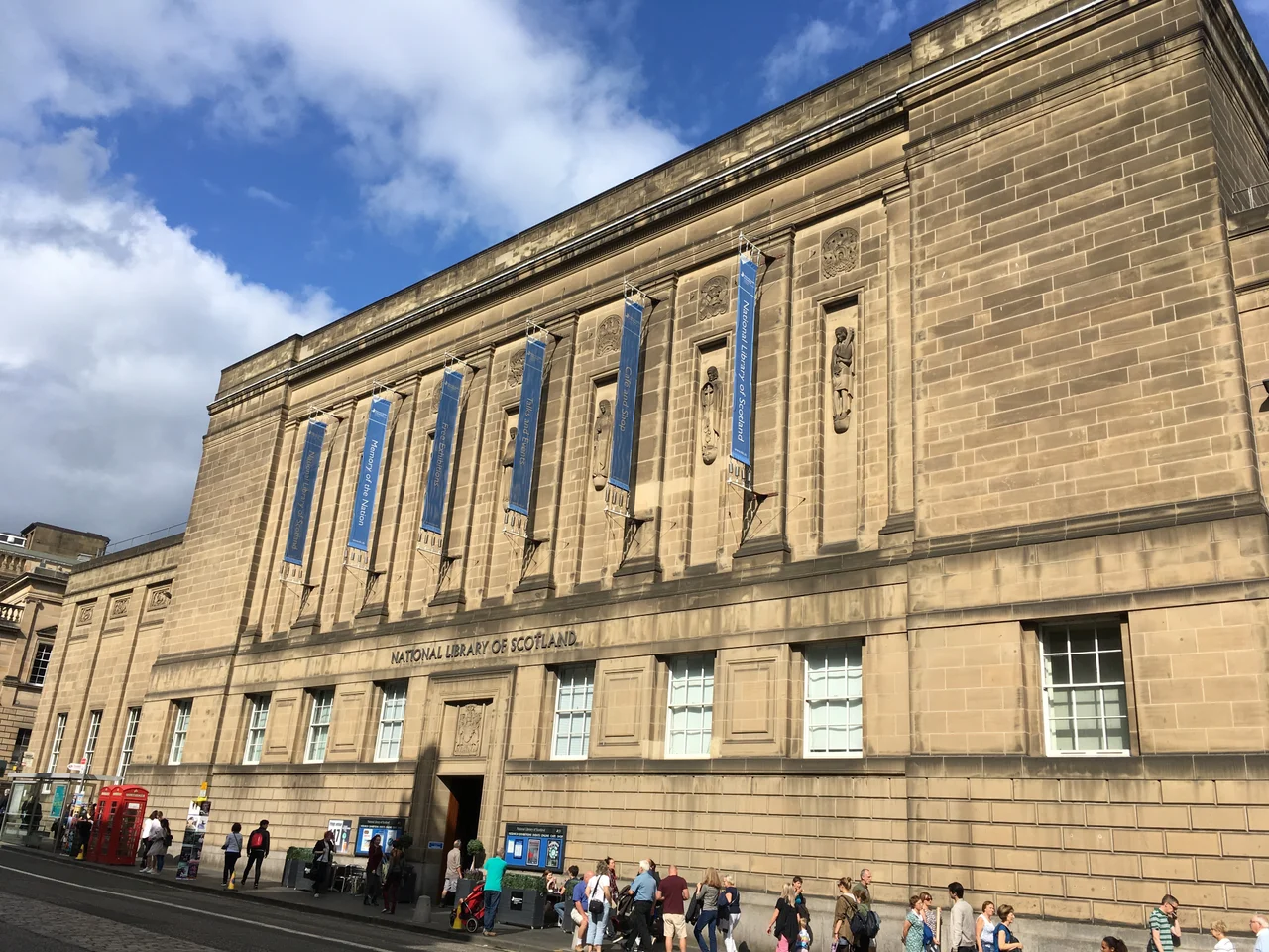 View of National Library of Scotland