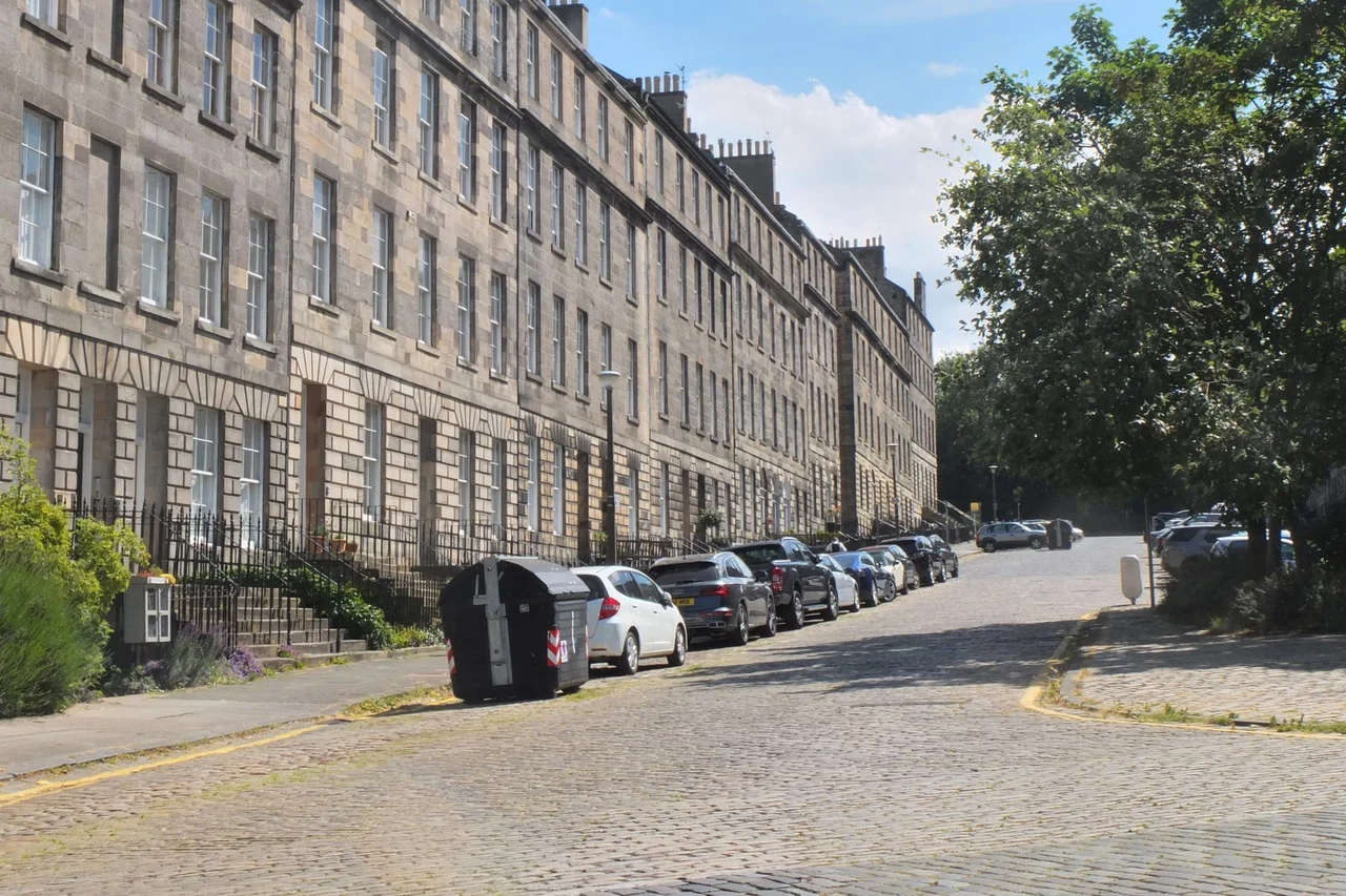 View of Scotland Street